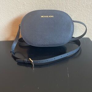 Michael Kors Jet Set Travel Saffiano Leather Crossbody Bag